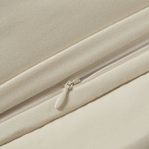 English Elm 4 Piece Julius King Comforter Set Blue/Grey Jacquard Chenille Luxury Bedding with Gold Illusion, Regal Style B035128757