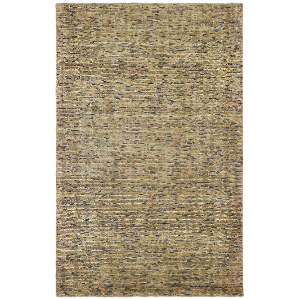 Homeroots 5' Hand Tufted Area Rug In Blue And Teal - Enhance Your Space With Comfort And Style Today! 10' X 13' Wool Blend 576308