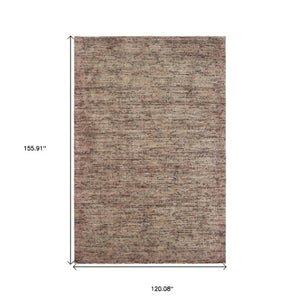 Homeroots 5' Hand Tufted Area Rug In Blue And Teal - Enhance Your Space With Comfort And Style Today! 10' X 13' Wool Blend 576309