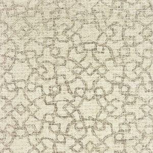 HomeRoots 5' Hand-Tufted Wool Area Rug in Tan and Ivory - Elegant Geometric Design for Any Living Space 10' X 13' 576316