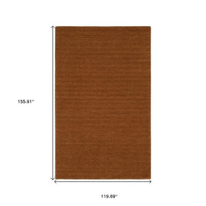 Homeroots 5' Teal Wool Hand Tufted Area Rug - Elevate Your Space With Style, Warmth, And Versatility Today! 10' X 13' Wool 576336