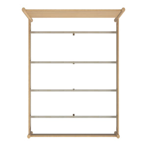 Butler Specialty Lennon Midcentury Farmhouse Queen Bed With Rounded Legs For A Stylish And Cozy Bedroom Retreat Light Brown Mahogany Wood,Mdf,Mahogany Veneer 5763473-butler