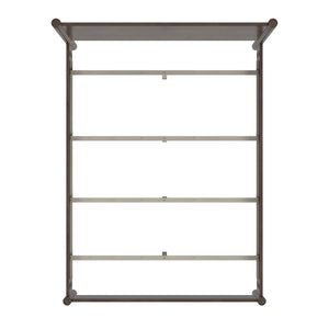 Butler Specialty Lennon Midcentury Farmhouse Queen Bed With Rounded Legs For A Stylish And Cozy Bedroom Retreat Medium Brown Mahogany Wood,Mdf,Mahogany Veneer 5763474-butler