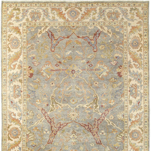 Homeroots 2' Elegant Gray Wool Oriental Hand Knotted Area Rug For Timeless Style And Cozy Ambiance 9' X 12' Wool 576364