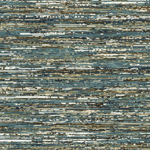 Homeroots 3' Stylish Blue Striped Area Rug - Stain Resistant, Comfortable Texture, Perfect For Homes With Kids & Pets 10' X 13' Polypropylene,Polyester 576383