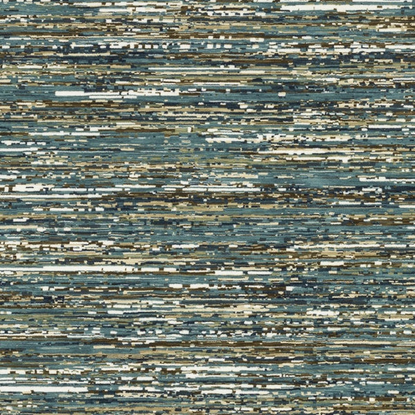 Homeroots 3' Stylish Blue Striped Area Rug - Stain Resistant, Comfortable Texture, Perfect For Homes With Kids & Pets 10' X 13' Polypropylene,Polyester 576383