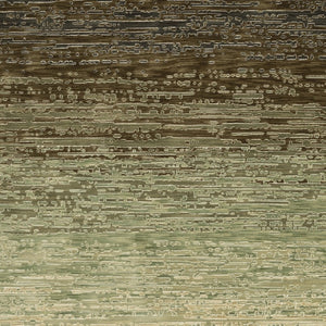 Homeroots 3'' Brown Abstract Area Rug - Stylish, Stain-resistant Comfort For Homes With Kids And Pets 10' X 13' Polypropylene,Polyester 576391