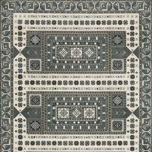 Homeroots 3' Gray Medallion Area Rug - Stylish, Stain-resistant, Perfect For Kids And Pets, Elevate Your Space! 10' X 13' Polypropylene,Polyester 576427