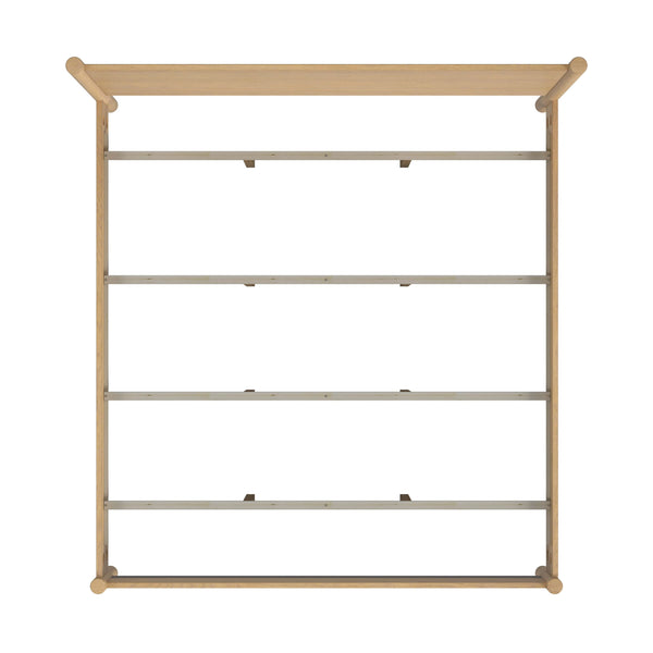 Butler Specialty Lennon Midcentury Farmhouse Queen Bed With Rounded Legs For A Stylish And Cozy Bedroom Retreat Light Brown Mahogany Wood,Mdf,Mahogany Veneer 5764473-butler