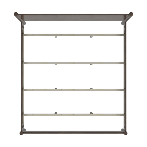 Butler Specialty Lennon Midcentury Farmhouse Queen Bed With Rounded Legs For A Stylish And Cozy Bedroom Retreat Medium Brown Mindi Wood,Mdf,Mindi Veneer 5764474-butler