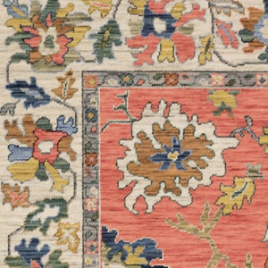 Homeroots 2' Cozy Gray Oriental Area Rug With Fringe - Elevate Your Space With Timeless Style And Warmth 10' X 13' Wool Blend 576491