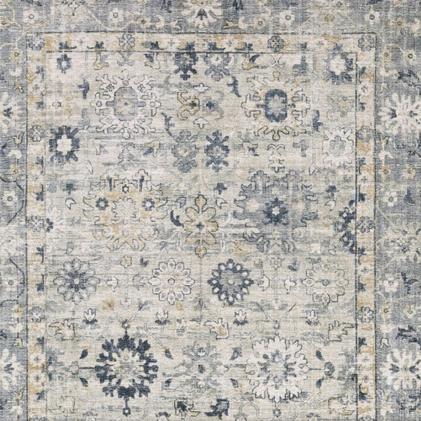 Homeroots 10' Gray Oriental Hand-tufted Runner Rug - Elegant Design To Enhance Your Home's Decor And Comfort 10' X 14' Wool Blend 576512