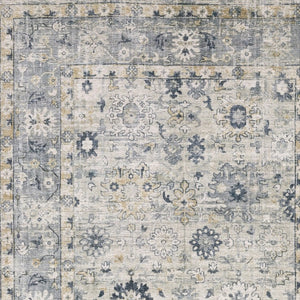 Homeroots 10' Gray Oriental Hand-tufted Runner Rug - Elegant Design To Enhance Your Home's Decor And Comfort 8' X 10' Wool Blend 576513