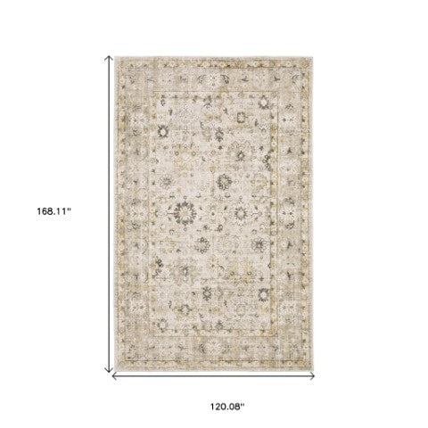Homeroots 10' Gray Oriental Hand-tufted Runner Rug - Elegant Design To Enhance Your Home's Decor And Comfort 10' X 14' Wool Blend 576515