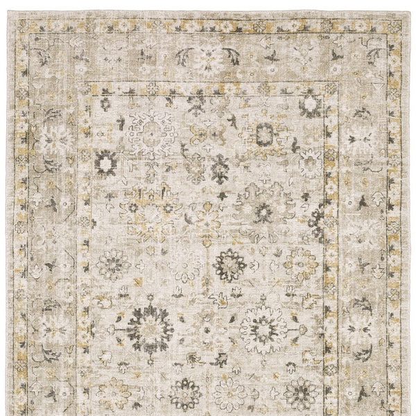Homeroots 10' Gray Oriental Hand-tufted Runner Rug - Elegant Design To Enhance Your Home's Decor And Comfort 9' X 12' Wool Blend 576517
