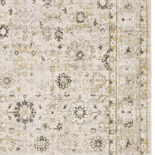 Homeroots 10' Gray Oriental Hand-tufted Runner Rug - Elegant Design To Enhance Your Home's Decor And Comfort 9' X 12' Wool Blend 576517