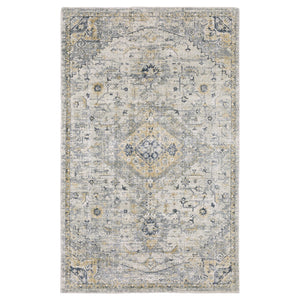 Homeroots 10' Gray Medallion Hand-tufted Runner Rug - Artistic Home Decor For Stylish Living Spaces 10' X 14' Wool Blend 576518