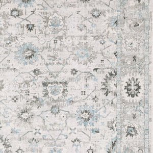 HomeRoots 10' Ivory and Teal Hand-Tufted Oriental Runner Rug - Artisan Crafted for Timeless Elegance and Comfort 8' X 10' 576522