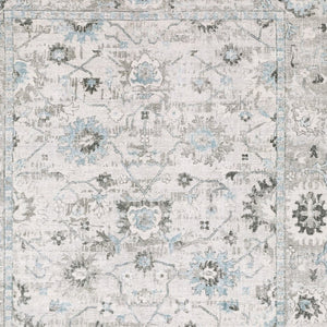 HomeRoots 10' Ivory and Teal Hand-Tufted Oriental Runner Rug - Artisan Crafted for Timeless Elegance and Comfort 9' X 12' 576523