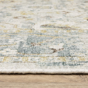 Homeroots 10' Ivory Hand Tufted Oriental Runner Rug – Elegant Design To Enhance Your Home's Style And Warmth 9' X 12' Wool Blend 576529