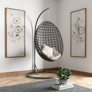 HomeRoots Cold Frame S2: Stunning Hand-Painted Canvas Art in Elegant Gold Floater Frame for Modern Spaces 576559