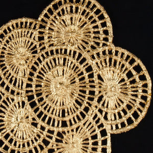 HomeRoots Modern Palm Leaves Shadowbox Art - Gold Accents & Textural Elegance for Contemporary Spaces 576617