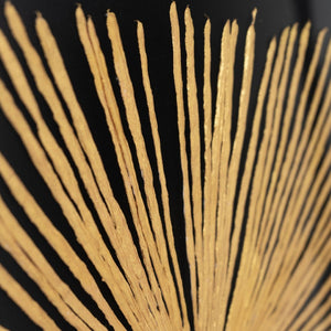 HomeRoots Aurous Flare Gold Shadowbox Textual Art – Luxe, Modern Wall Décor for Living Spaces & Offices 576628