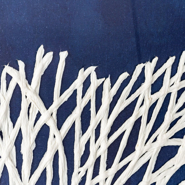 HomeRoots Sea Fan I Coastal Shadowbox Wall Art - Modern Black Textured Print for Home Decor Accent Piece 576629