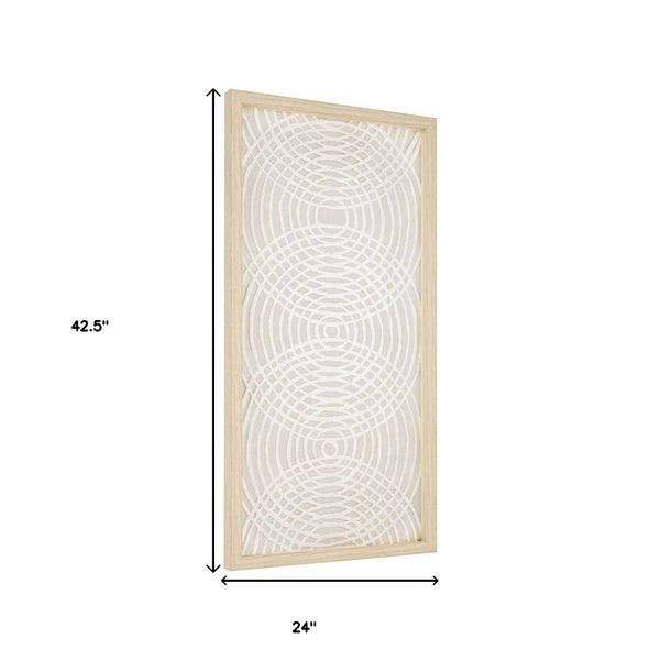 HomeRoots Circinate Textual Art - Brown Shadowbox Wall Decor with Transportation Graphics for Modern Spaces 576631