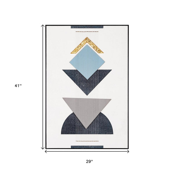 HomeRoots Wild Badlands Black Shadowbox Art – Contemporary Metal Wall Decor for Bold Home or Office Style 576641