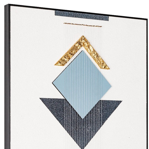 HomeRoots Wild Badlands Black Shadowbox Art – Contemporary Metal Wall Decor for Bold Home or Office Style 576641