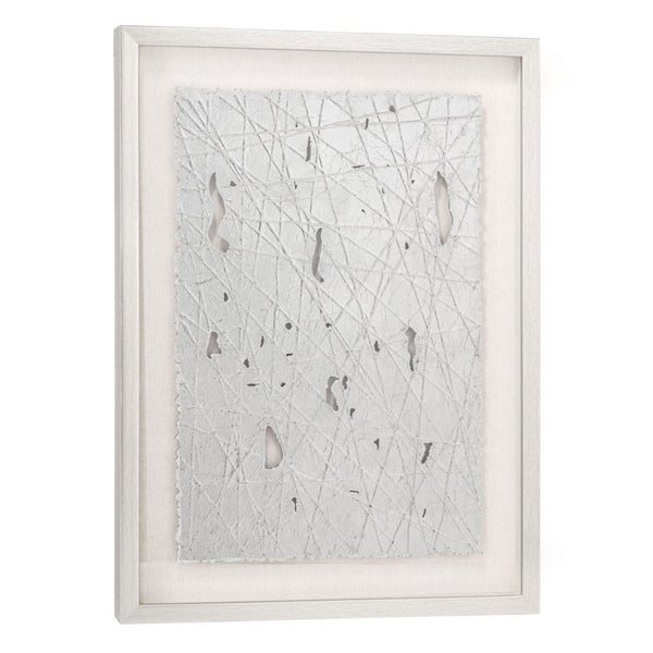 HomeRoots Lustrous Silver Shadowbox Textual Art – Contemporary Glam Wall Décor for Modern Interiors, 36.5” H 576648