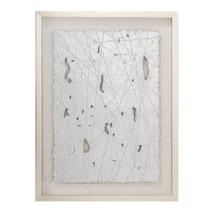 HomeRoots Lustrous Silver Shadowbox Textual Art – Contemporary Glam Wall Décor for Modern Interiors, 36.5” H 576648