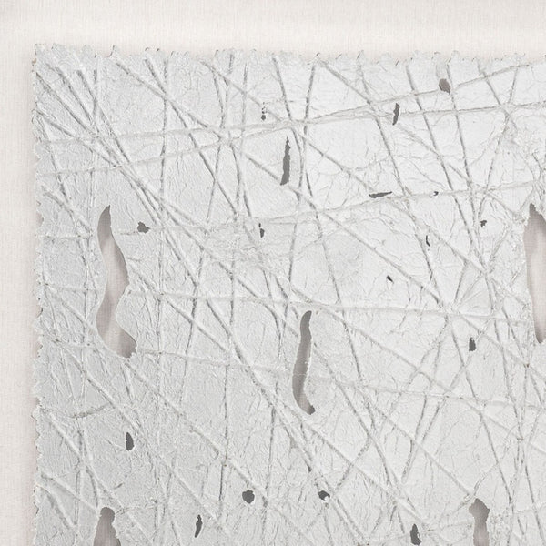 HomeRoots Lustrous Silver Shadowbox Textual Art – Contemporary Glam Wall Décor for Modern Interiors, 36.5” H 576648