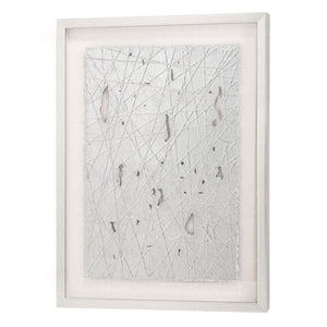 HomeRoots Lustrous Silver Shadowbox Textual Art – Contemporary Glam Wall Décor for Modern Interiors, 36.5” H 576648
