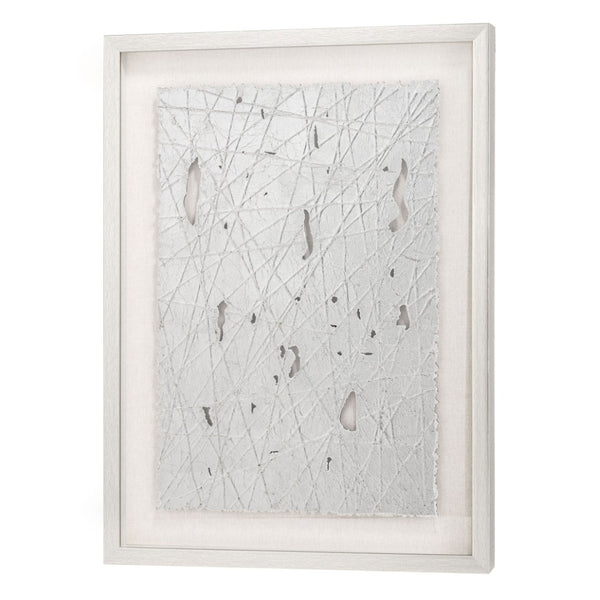 HomeRoots Lustrous Silver Shadowbox Textual Art – Contemporary Glam Wall Décor for Modern Interiors, 36.5” H 576648