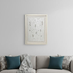 HomeRoots Lustrous Silver Shadowbox Textual Art – Contemporary Glam Wall Décor for Modern Interiors, 36.5” H 576648