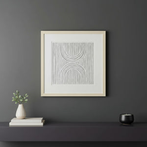 HomeRoots Zinnia Shadowbox Wall Art - Vibrant Botanical Design with Depth, Ready-to-Hang for Modern Spaces 576660