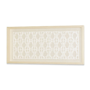 HomeRoots Reyka Brown Shadowbox Textual Art Wall Decor - Modern Elegance for Stylish Living Spaces & Offices 576662
