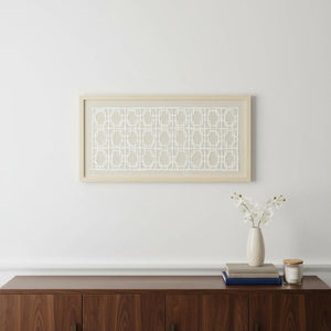 HomeRoots Reyka Brown Shadowbox Textual Art Wall Decor - Modern Elegance for Stylish Living Spaces & Offices 576662