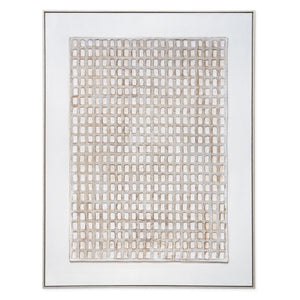 HomeRoots Agrestal Hand-Painted Canvas Art in Silver Floater Frame – Modern Transportation-Inspired Decor Piece 576674