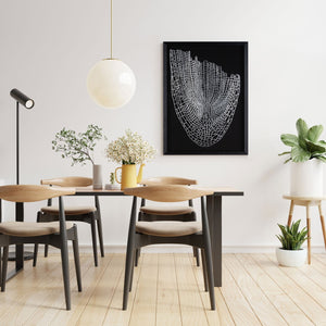 HomeRoots Wild Badlands Shadowbox Wall Art – Contemporary Metal Design with Black Frame for Stunning Decor 576686