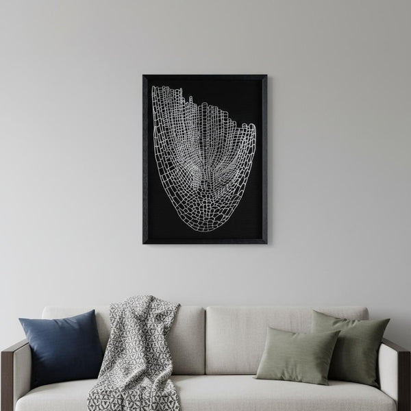 HomeRoots Wild Badlands Shadowbox Wall Art – Contemporary Metal Design with Black Frame for Stunning Decor 576686
