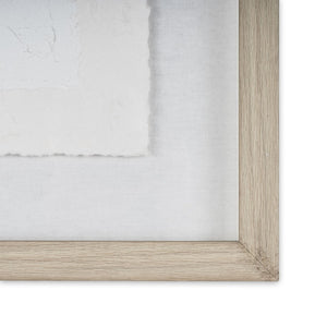 HomeRoots Moonlit Spectrum 24" x 32" Gray Shadowbox Textual Art - Modern Elegance for Your Space Today! 576688