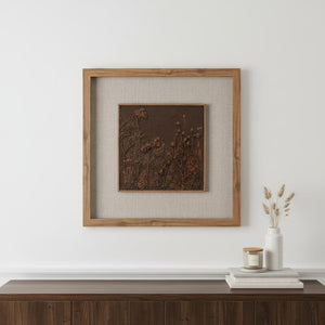 HomeRoots Serenity Shadowbox Textual Art - Rustic Modern Wall Décor for Farmhouse & Contemporary Spaces 576690