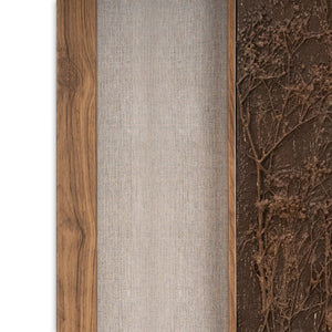 HomeRoots Serenity Shadowbox Textual Art - Rustic Modern Wall Décor for Farmhouse & Contemporary Spaces 576690