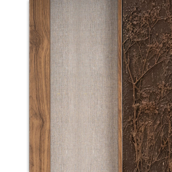 HomeRoots Serenity Shadowbox Textual Art - Rustic Modern Wall Décor for Farmhouse & Contemporary Spaces 576690