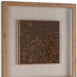 HomeRoots Serenity Shadowbox Textual Art - Rustic Modern Wall Décor for Farmhouse & Contemporary Spaces 576690