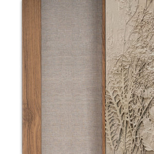 HomeRoots Enchanted Garden II Brown Shadowbox Wall Art - Rustic Elegance for Modern Farmhouse Decor Spaces 576692