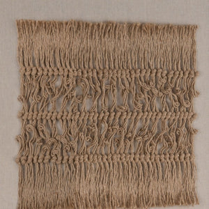HomeRoots Woven Whispers 24" Textured Shadow Box Art - Rustic Farmhouse Wall Decor with Brown Frame 576695